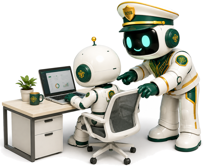 AI COO「BOSS」とAI社員